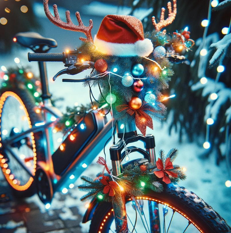 Festive Decorations for Your E-Bike