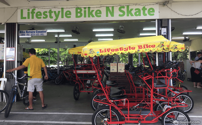 How Much is Bicycle Rental at East Coast Park
